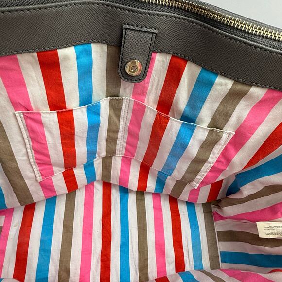 Kate Spade New York Newbury Lane Briar Saffiano Leather Tote in Warm Taupe - Picture 11 of 12